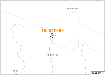 map of Tālar Chāh