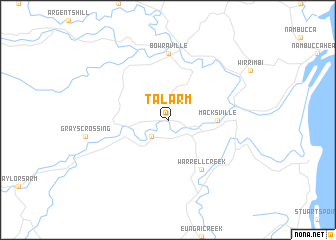 map of Talarm
