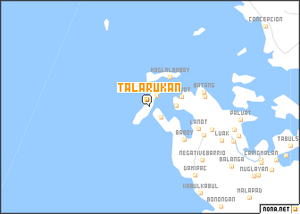 map of Talarukan