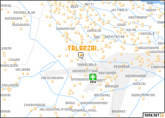 map of Talārzai