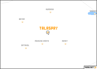 map of Talaspay