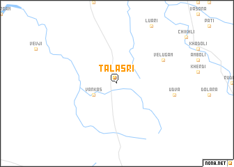 map of Talāsri
