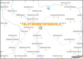 map of Talata-Ambatofahavalo