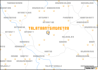 map of Talata-Antsindretra