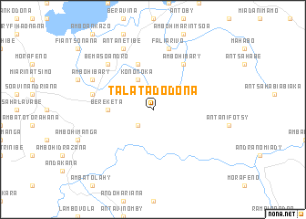 map of Talata-Dodona