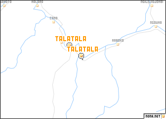 map of Tala-Tala