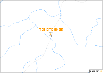 map of Ţal‘at ‘Ammār
