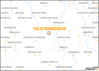 map of Talata-Moromena