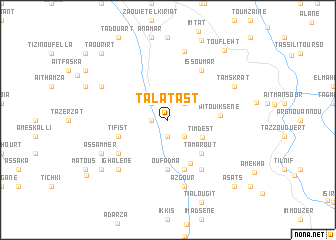 map of Talatast