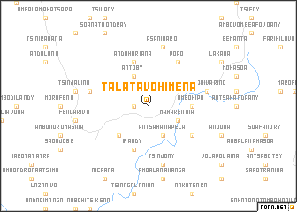 map of Talata-Vohimena