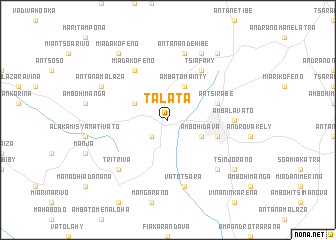 map of Talata