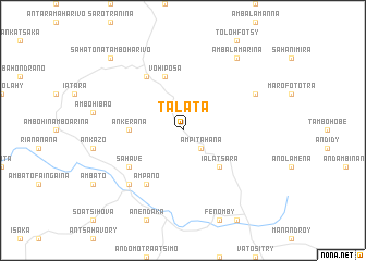 map of Talata