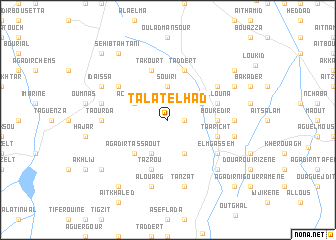 map of Talat el Had