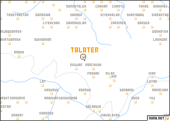 map of Talāter