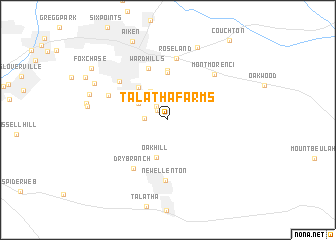 map of Talatha Farms