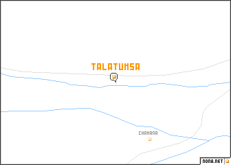 map of Tala-Tumsa