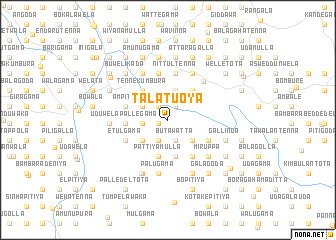 map of Talatuoya