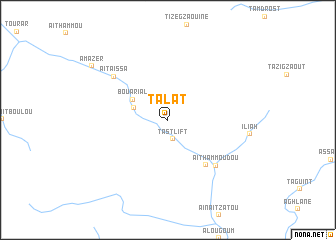 map of Talat