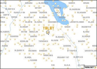 map of Talat