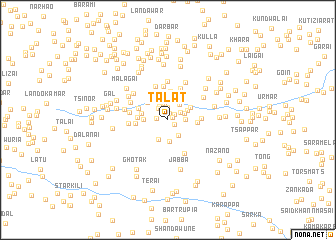 map of Talat