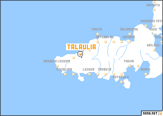 map of Talaulia