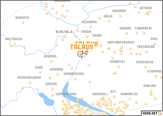 map of Talaum