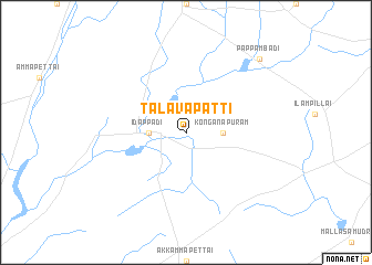 map of Talavāpatti