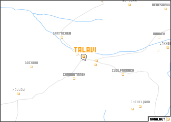 map of Talāvī