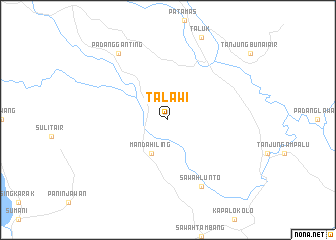 map of Talawi