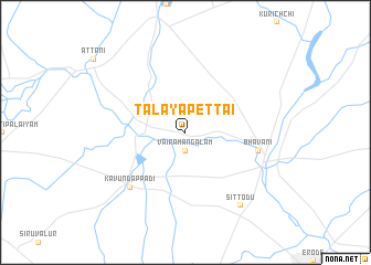 map of Tālayapettai