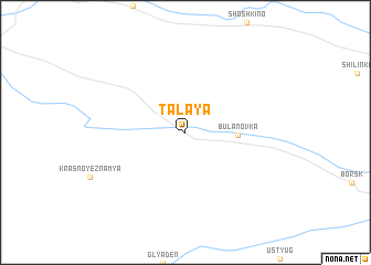 map of Talaya