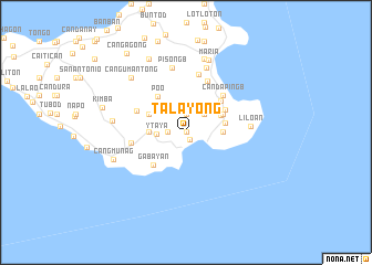 map of Talayong