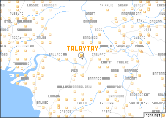 map of Talaytay