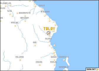 map of Talay