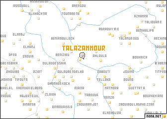 map of Talazammour