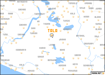 map of Tala