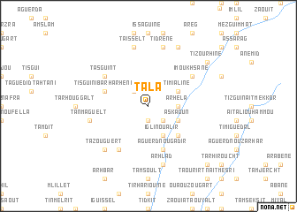 map of Tala