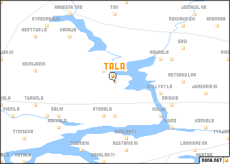 map of Tala