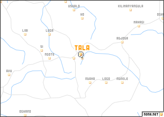 map of Tala