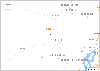 map of Tāla