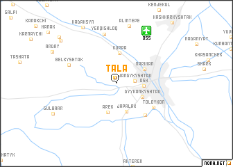 map of (( Tala ))