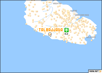 map of Tal-Bajjada