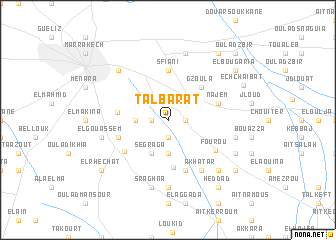 map of Talbarat