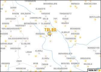 map of Talba