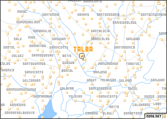 map of Talba