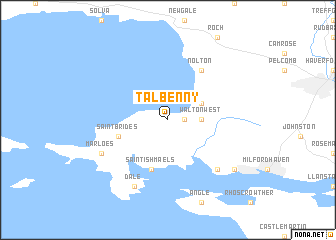 map of Talbenny