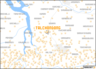 map of Talch\