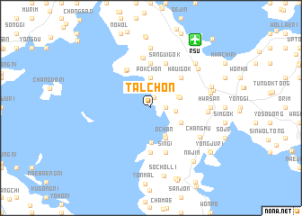 map of Talch\