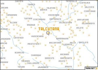 map of Talcutaña