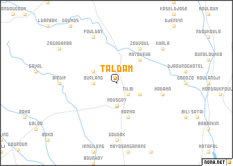 map of Taldam